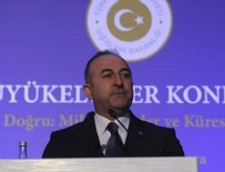 BÜYÜKELÇİLER KONFERANSI - Çavuşoğlu'ndan Trump'a: Gülen'i iade et, YPG ile işbirliğini bitir