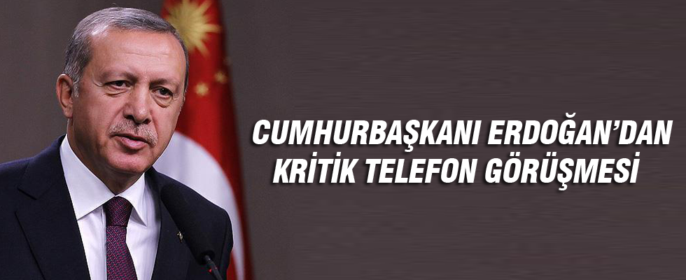 Cumhurbaşkanı Erdoğan, Çipras ile Kıbrıs'ı görüştü