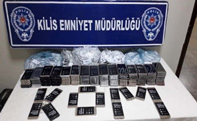 Kilis'te 176 Adet Kaçak Cep Telefonu Ele Geçirildi