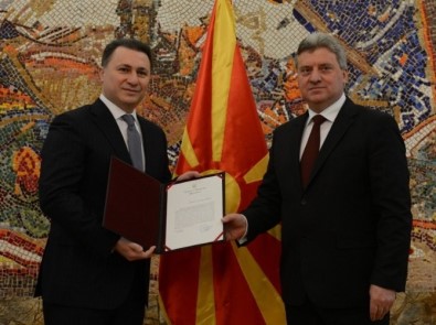 Makedonya'da Gruevski Hükumeti Kurma Görevini Devraldı