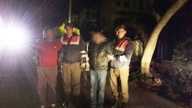 Milas'ta Jandarma Hırsızları Suçüstü Yakaladı