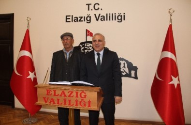 Şehit Ömer Halisdemir'in Babasından Vali Zorluoğlu'na Ziyaret