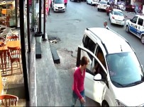 Cep Telefonu Hırsızı Önce Kameraya Sonra Polise Yakalandı