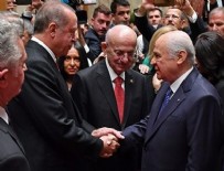 MHP - Cumhurbaşkanı Erdoğan ile Bahçeli arasında rozet diyaloğu