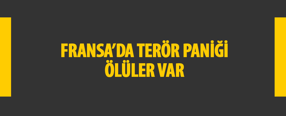 Fransa'da bıçaklı saldırgan dehşeti