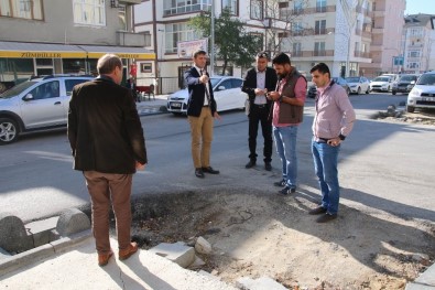 Çerkezköy'de Cadde Ve Sokaklarda Çalışmalar Sürüyor