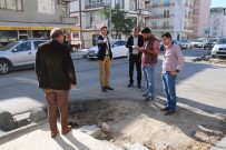 KALDIRIMLAR - Çerkezköy'de Cadde Ve Sokaklarda Çalışmalar Sürüyor
