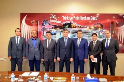 Kazakistan Ankara Büyükelçisi Ve Beraberindeki Heyet Konya Şeker'de