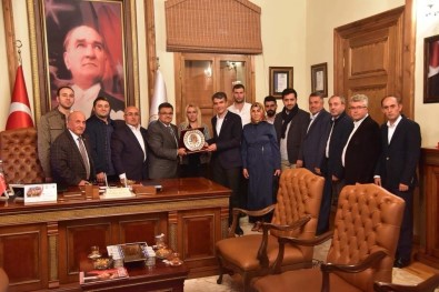 AK Parti Merkez İlçe Teşkilatından Başkan Yağcı'ya Ziyaret