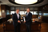 OSMAN AŞKIN BAK - Başkan Çetin'den Spor Bakanı Osman Aşkın Bak'a Ziyaret