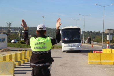 Çanakkale'de 16 Farklı Noktada 'Türkiye Trafik Güvenliği-7' Uygulaması