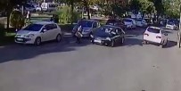 Çorlu'da Otomobilin Öğrenciye Çarptığı Kazanın Güvenlik Kamera Kayıtları Ortaya Çıktı