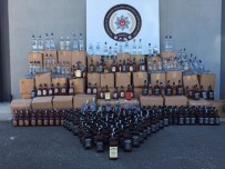 Denizli'de Bin 375 Şişe Kaçak İçki Ele Geçirildi