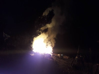 Gemi Tersanesinde Yangın Paniği