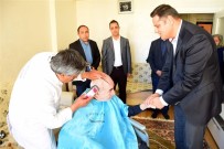 KUAFÖR SALONU - İpekyolu Belediyesinden Evde Kuaför Hizmeti