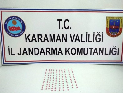 Karaman'da Jandarmadan Uyuşturucu Operasyonu