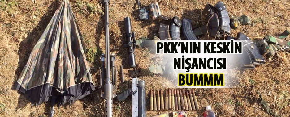 Bitlis'te PKK'nın keskin nişancısı öldürüldü