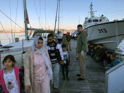 Bodrum Ve Marmaris'te 113 Göçmen Yakalandı