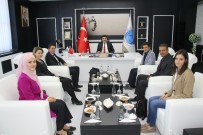 YAKUP DOĞAN - Rektör Karacoşkun TEMA İl Temsilcisi Ahmet Özcan'ı Kabul Etti