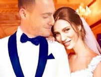 KEREM BÜRSİN - Serenay Sarıkaya ile Kerem Bürsin'i evlendirdiler