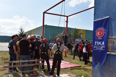 Yabancı İtfaiyecilere Türkiye'de Eğitim