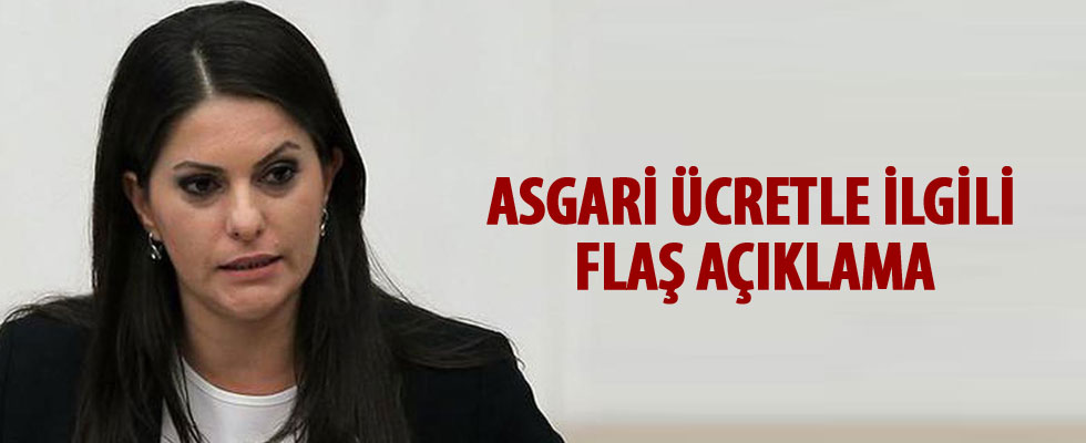 Bakan Sarıeroğlu'ndan asgari ücret açıklaması