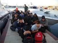 ASSOS - Çanakkale'de 46 Mülteci Yakalandı