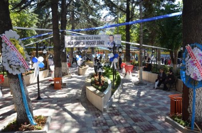 Cemalettin Köklü Parkı Düzenlenen Törenle Hizmete Açıldı