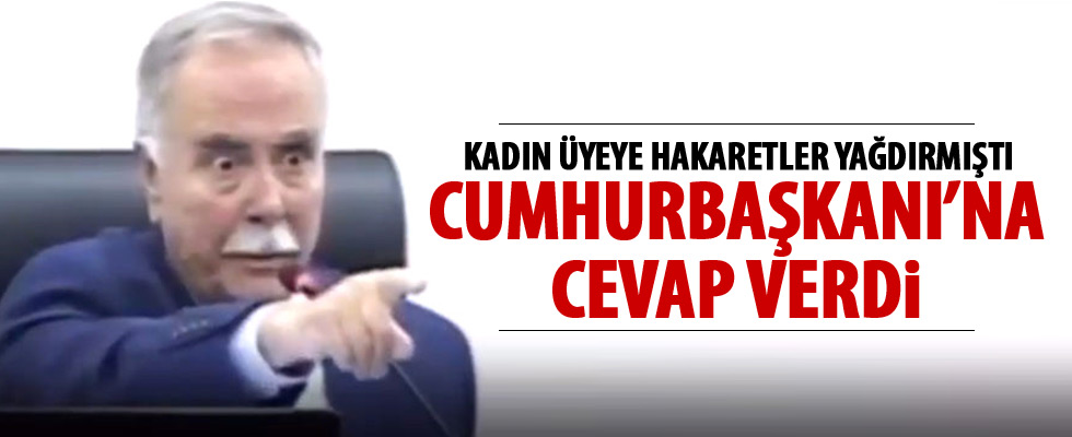 Erdoğan'ın 'konuşturmayın' dediği başkan konuştu