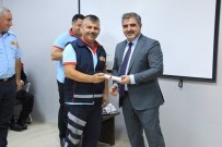 İTFAİYE MÜDÜRÜ - İtfaiyeciler Sertifikalarını Aldı