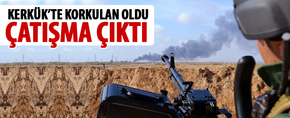 Kerkük'te sıcak anlar