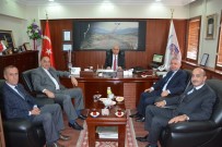 TAPU KADASTRO - KOOP-İŞ Genel Başkanı Van Tapu Ve Kadastro 15. Bölge Müdürünü Ziyaret Etti