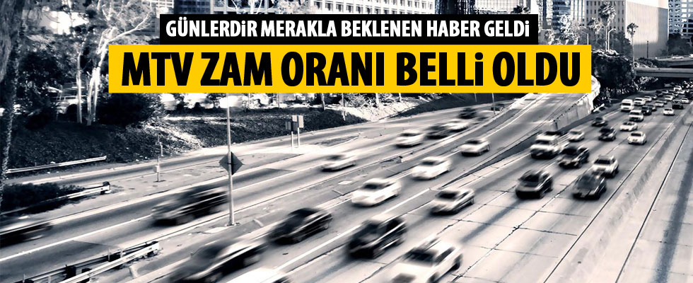 MTV zam oranı belli oldu