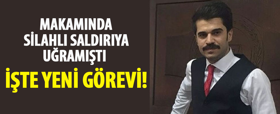 Silahlı saldırıya uğrayan savcı Küçüköner'e yeni görev verildi