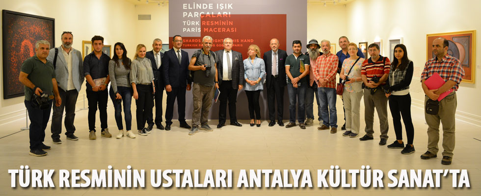 Türk resminin ustaları Antalya Kültür Sanat'ta