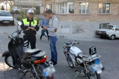 19 Motosiklete 10 Bin 571 Lira Para Cezası Kesildi