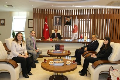 Japon Büyükelçisi Nakamura Rektör Prof. Dr. Bağlı'yı Ziyaret Etti
