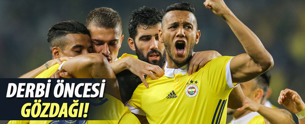 Fenerbahçe'den derbi öncesi gözdağı