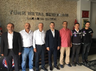 Başkan Dişli'de Türk Metal Sendikası'na Ziyaret