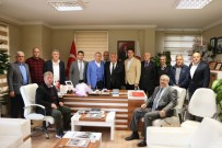 AVRUPA ŞAMPİYONU - Başkan Zımba, TBESF Başkanı Arif Ümit Uztürk'ü Ağırladı