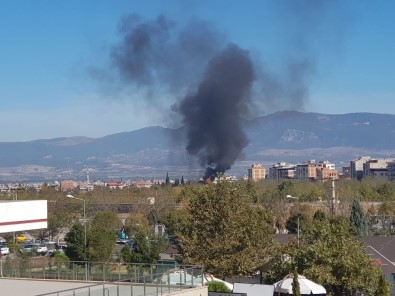 Turgutlu'da Merkez Trafoda Yangın Çıktı