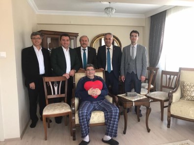 Ak Partili Belediye Başkanlarından Bilecik Belediye Başkan Yardımcısı Nihat Can'a Geçmiş Olsun Ziyareti