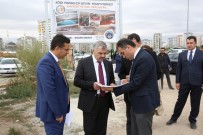 FUZULİ - Başkan Çelik Şantiyelerde İncelemelerde Bulundu