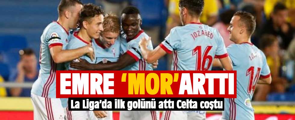 Emre Mor, La Liga'da ilk golünü attı