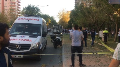 Mersin'de Polis Servis Aracına Hain Saldırı