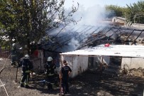 YEŞILDERE - Metruk Binada Yangın