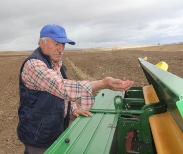 Sivas'ta Buğday Ekimi Başladı