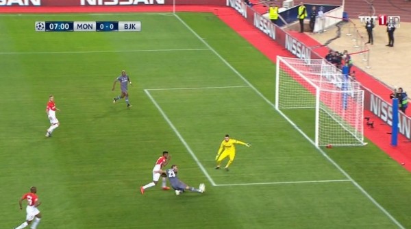Beşiktaş'ın golü verilmedi