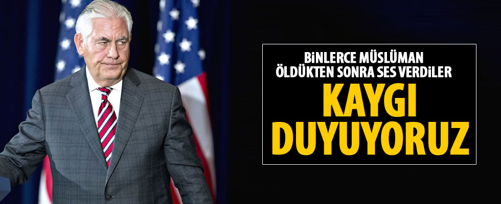 ABD'den 'Myanmar' açıklaması