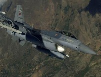 UÇAKSAVAR - Zap bölgesine hava harekatı: 5 terörist etkisiz hale getirildi